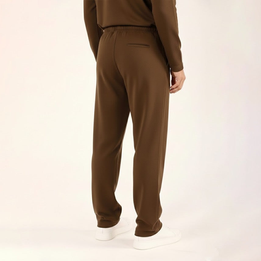 Men's Urban Baggy Fit Sweatpants | Heavyweight French Terry - Chocolate Brown