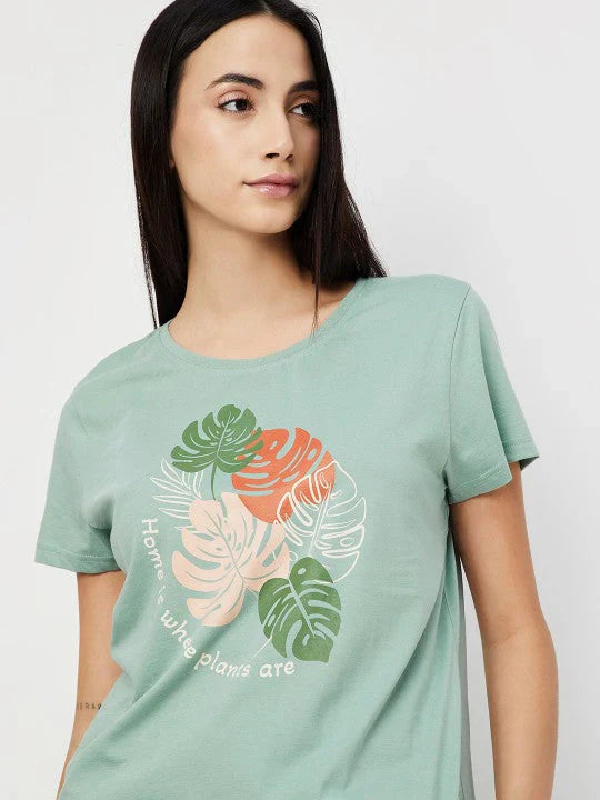 Tropical Summer Lounge Set | Exotic Palm Print