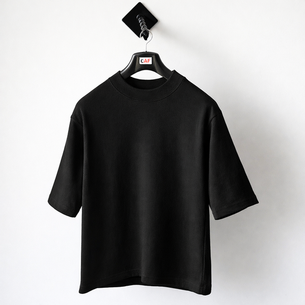 Drop Shoulder Black
