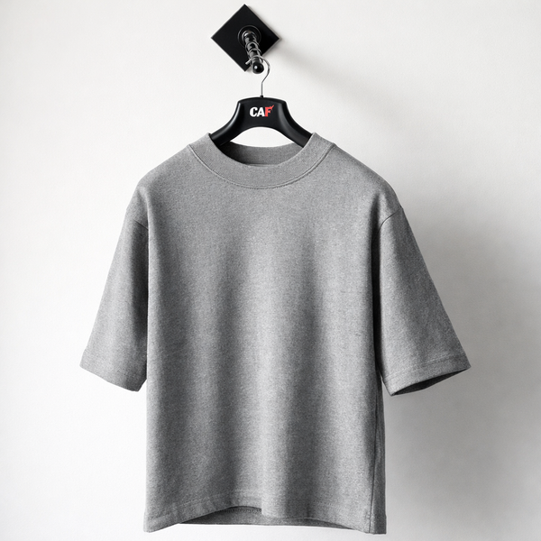 Drop Shoulder Dark Grey