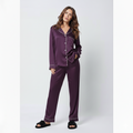The Core Cotton PJ Set - Purple