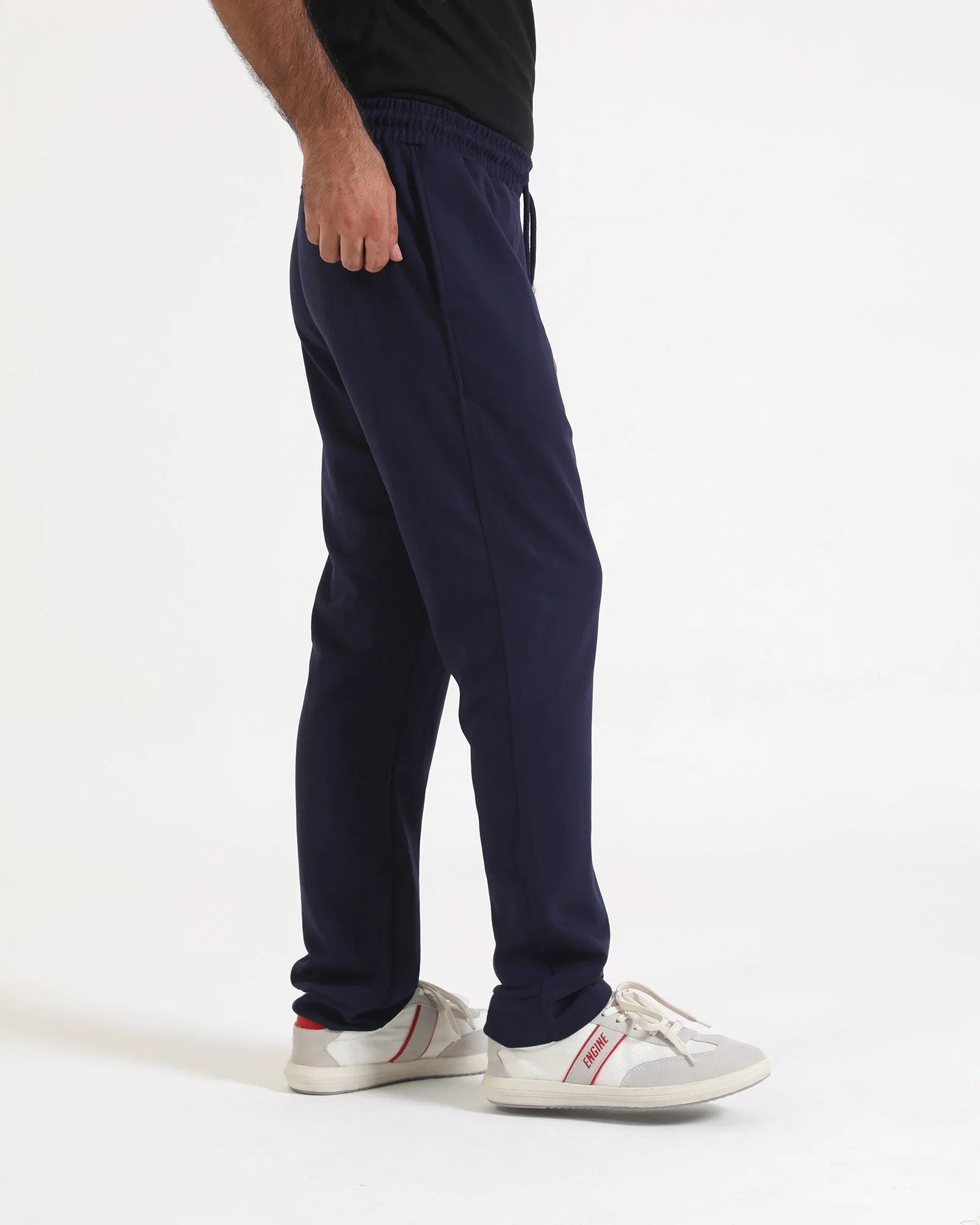 Men's Urban Baggy Fit Sweatpants | Ultra-Warm Winter Fleece - Navy Blue