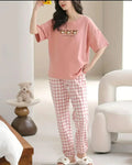 Three Bears Graphic PJ Set | Lovely Pink