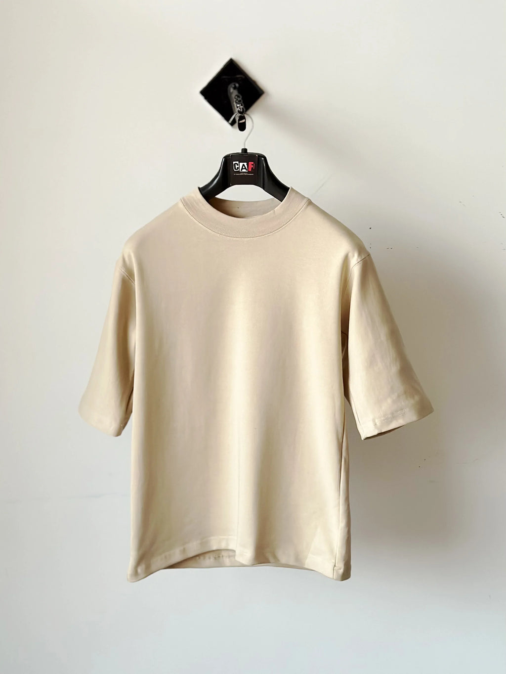 Drop Shoulder Beige