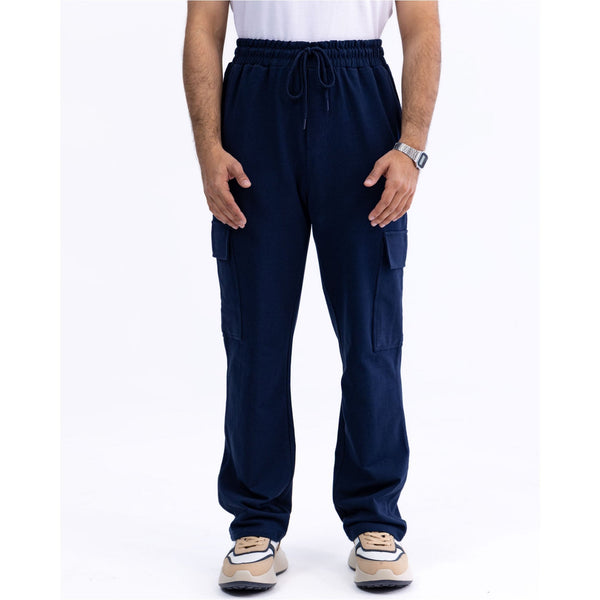 Men's Urban Cargo Sweatpants | Heavyweight French Terry - Midnight Navy